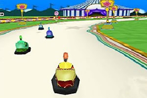 游乐场碰碰车大赛