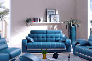 蓝色摩登房间找东西