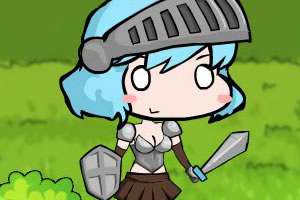 女战士大眼萌萌