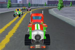 3D大卡车赛