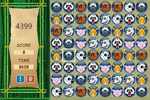 森林动物对对碰