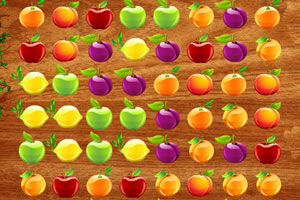 水晶水果对对碰