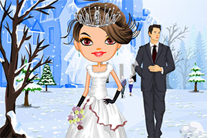 冬季雪中婚礼