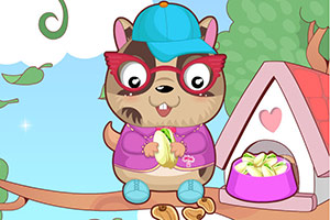 装扮可爱小仓鼠