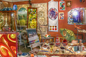 艺术房间找东西