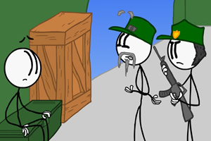 火柴人智闯飞艇