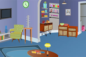 杂乱房间找手表