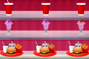 凯蒂汉堡店找不同