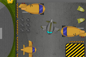 飞机维修厂停靠