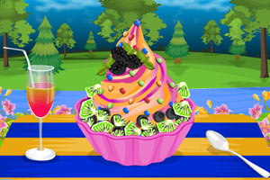 冰爽酸奶冰淇淋