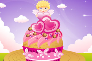 精致的纸杯蛋糕