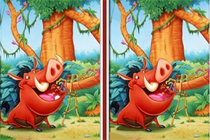 可爱彭彭找不同