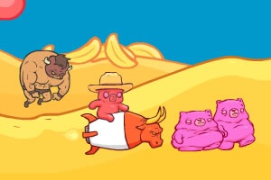 野牛小子2破坏糖果世界