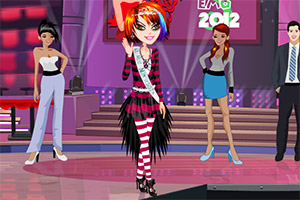 非主流选美女生