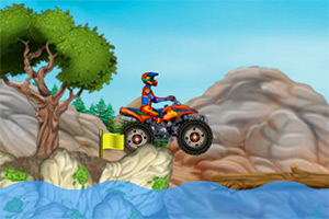 山地四驱摩托赛