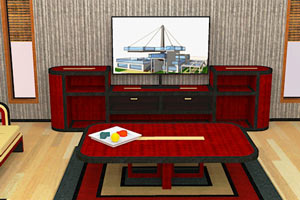 经典红色房间逃脱