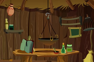 漂亮木屋子逃生