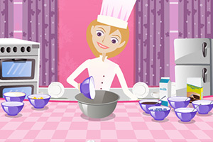 给爸爸做纸杯蛋糕