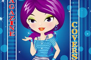 杂志封面美女化妆