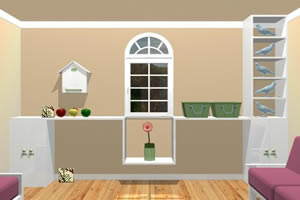 逃出雨后清新小屋