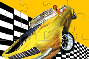 疯狂黄色的士拼图