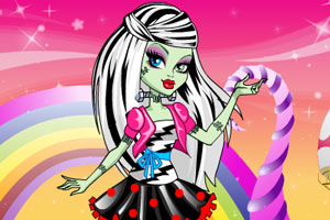 弗兰基斯坦时尚装扮