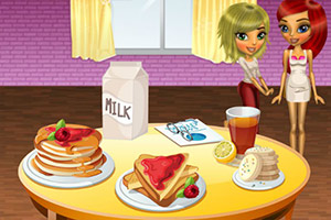 托托的丰盛早餐