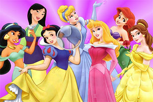 迪士尼公主找数字