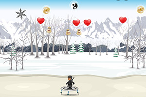 忍者跳跃吃东西