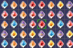 海滩可爱彩贝对对碰