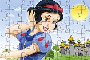 白雪公主趣味拼图