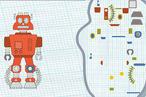 组装玩具机器人