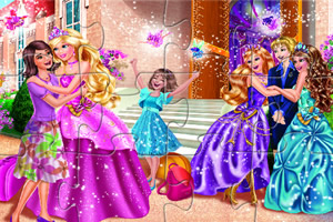 芭比见朋友拼图