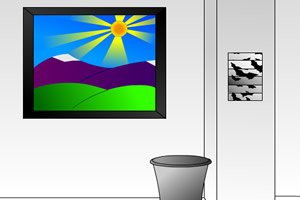 封闭的走廊逃脱