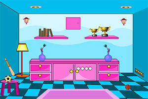 简陋彩色房间逃脱