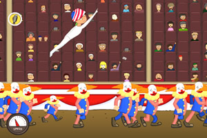 杂技飞跃表演无敌版