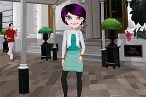 时尚美丽的外套