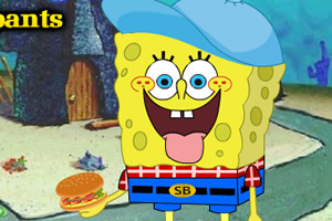 为海绵宝宝打扮