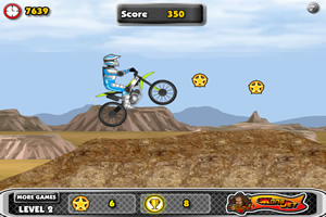 沙漠极限摩托车