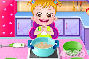 可爱宝贝爱厨房