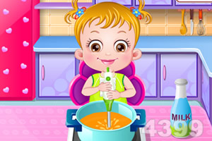 可爱宝贝爱厨房