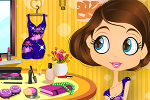 淘气女孩爱化妆