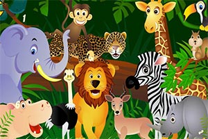 动物森林找数字