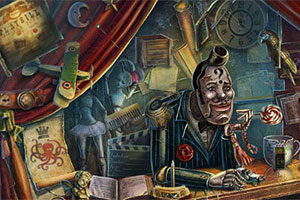 木偶剧院找东西