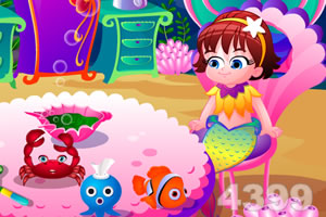 可爱宝贝美人鱼