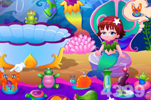 可爱宝贝美人鱼