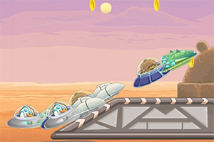 愤怒的小鸟星际飞船