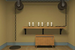 封闭的仓库逃生