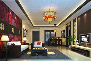 起居室里找东西