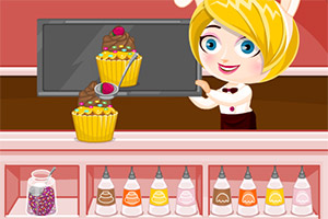 纸杯蛋糕流水线